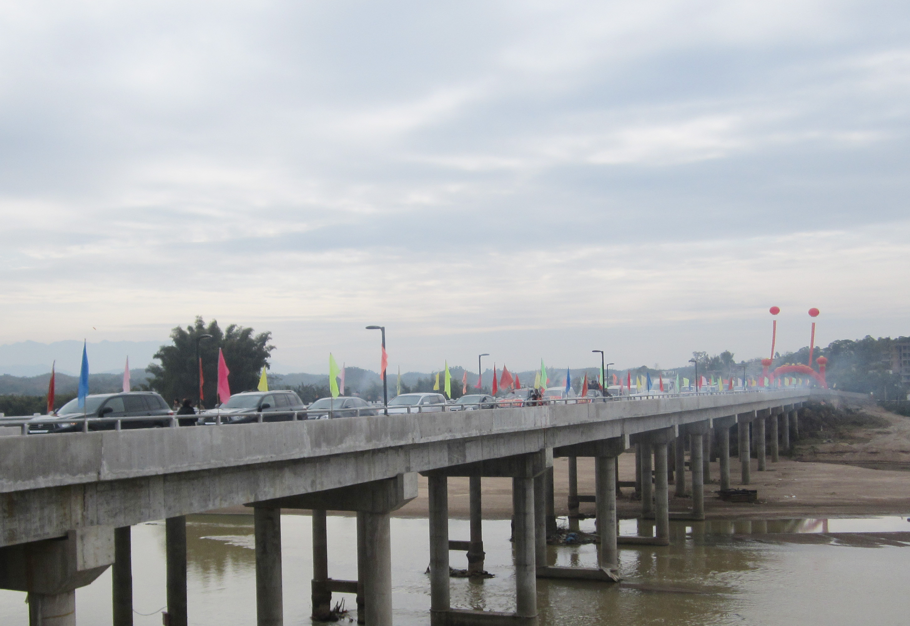 2012年6月7日梅州市五华县安流镇安流大桥交