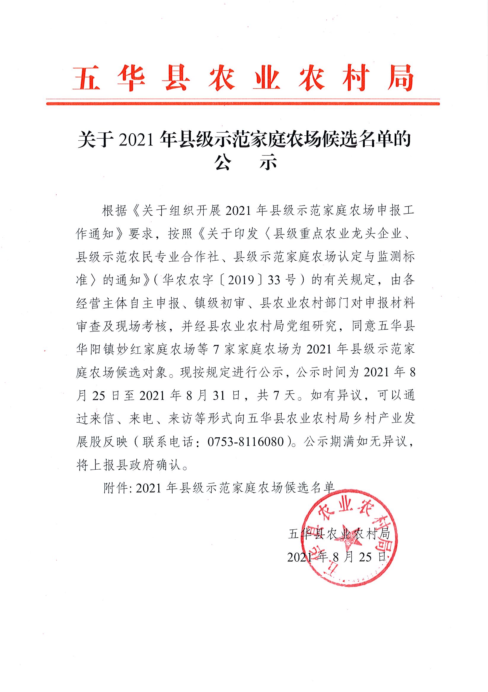 关于2021年县级示范家庭农场候选名单的公示.jpg