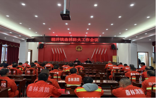 棉洋镇：强化部署 硬核保障 全力筑牢森林防灭火安全防线