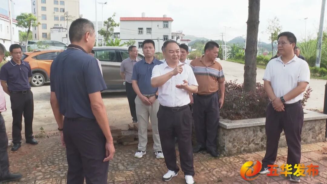 詹庆东调研督导华阳镇“百千万工程”工作
