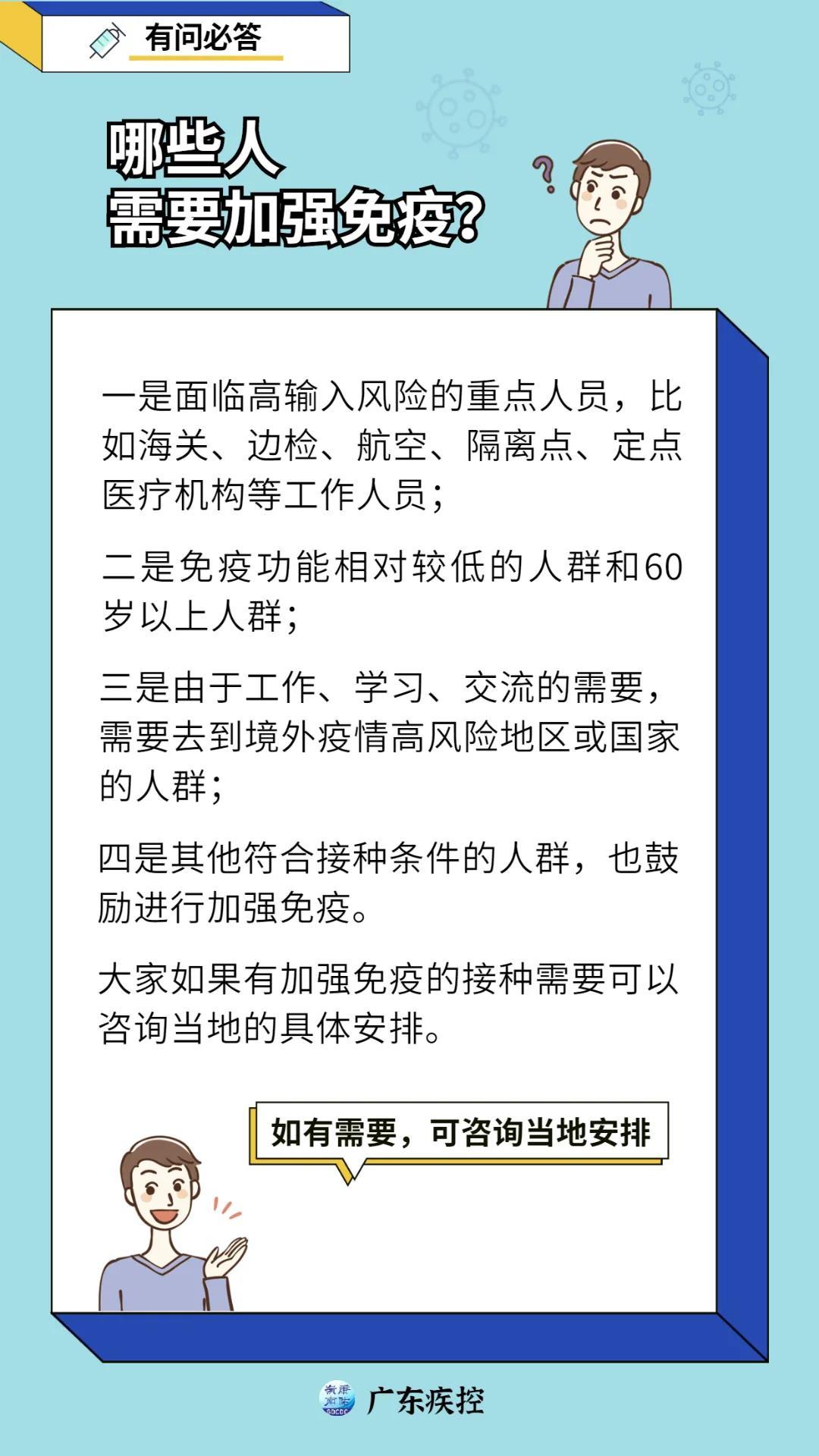 关于新冠疫苗 加强针 儿童接种疫苗等有关问题的解答